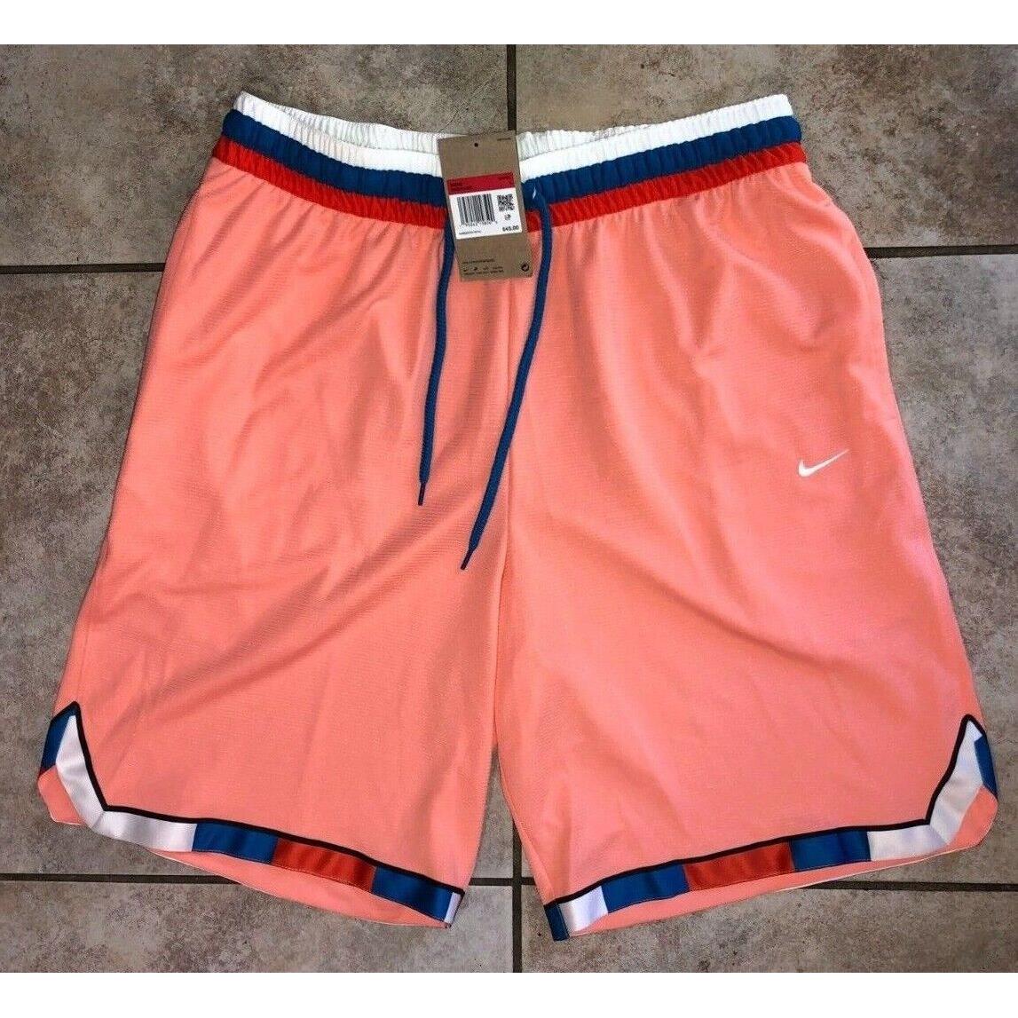 Mens Nike Dri-fit Dna 3.0 Basketball Shorts Peach DA5844-693