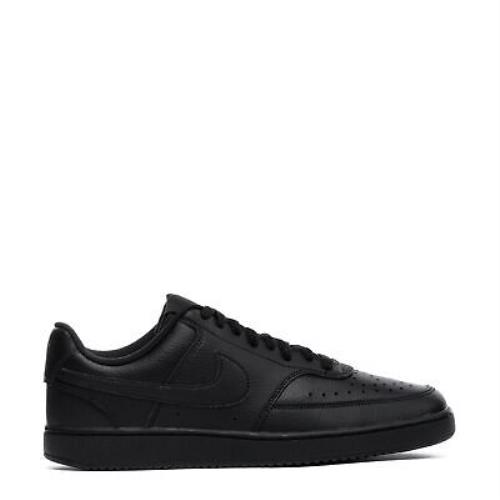 Men`s Nike Court Vision Lo Black/black-black CD5463 002 - Black/Black-Black