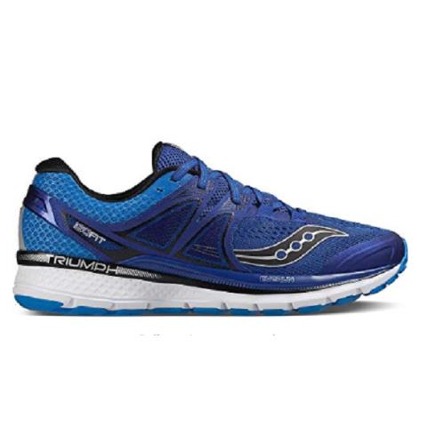 Saucony Mens Triumph ISO3 Running Shoes Blue/silver S20346-1 15M