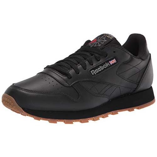 Reebok Men`s Classic Leather Sneaker - Choose Sz/col Black/Gum