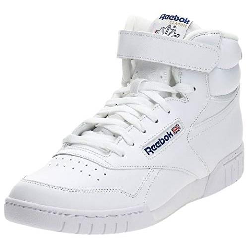 Reebok Men`s Ex-o-fit Hi Sneaker - Choose Sz/col White