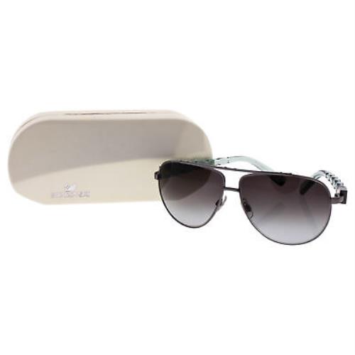 Swarovski SK0003 Metal Sunglasses 6112B For Unisex - 61-11-130 mm Sunglasses
