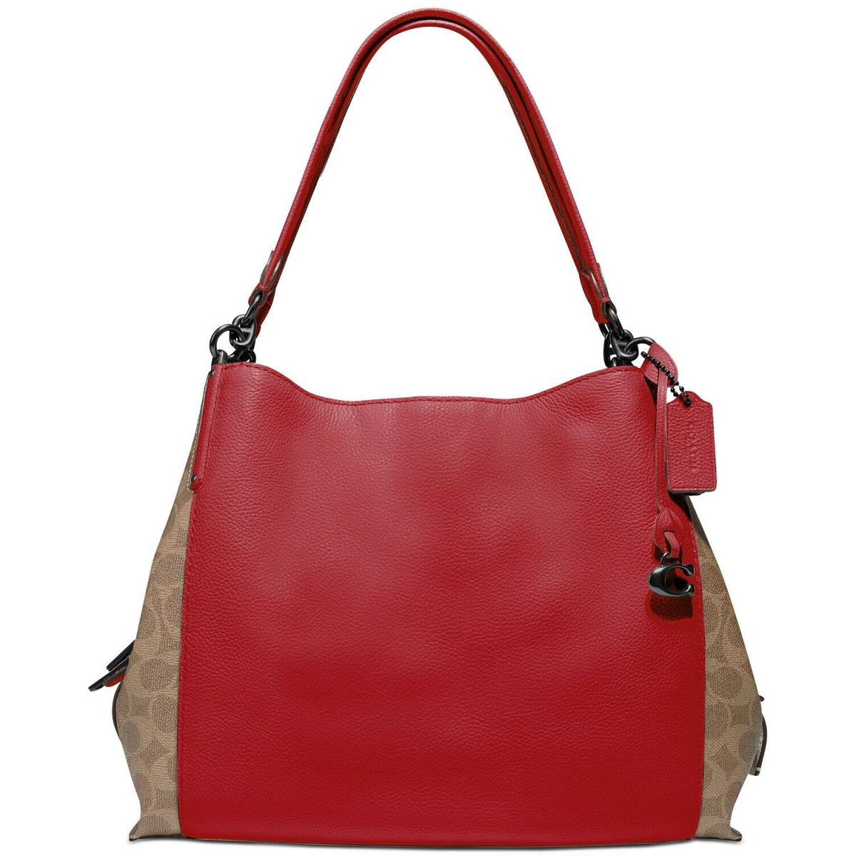 Coach Leather Dalton 31 In Signature Blocking