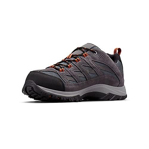 Columbia Men`s Crestwood Waterproof Hiking Shoe - Choose Sz/col Graphite/Dark Adobe