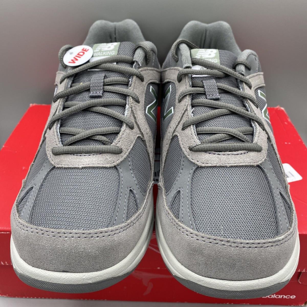 New Balance 877 MW877GT Grey Walking Strike Path Shoes Size 7 EE Men Wide Abzorb SporTipTop