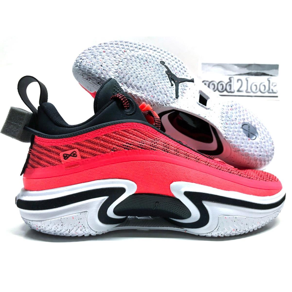Nike Air Jordan Xxxvi 36 Low Infrared 23/BLACK Size Men`s 9 DH0833-6601