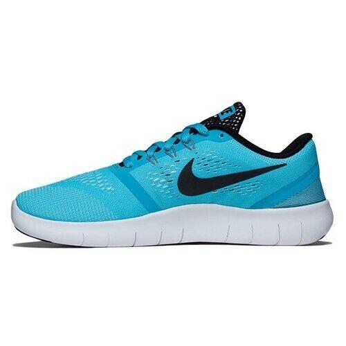 Nike Free Run GS 833993-400 Youth Kid`s Light Blue Sneakers Shoes Size 7 HS2185 - Blue