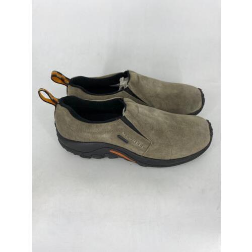 Merrell Merrel Men Waterproof Jungle Moc Gunsmoke Brown Slipon Leather Shoe J52931 Sz 10