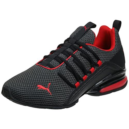 Puma Men`s Axelion Winter Running Shoe - Choose Sz/col Ls Black-high Risk Red