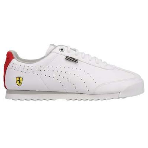 Puma 307032-02 Ferrari Roma Via Perforated Lace Up Mens Sneakers Shoes Casual
