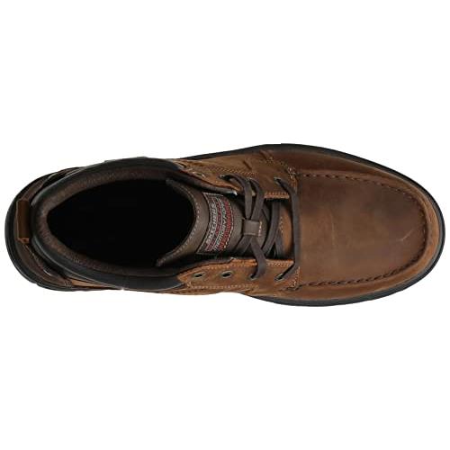 Anémona de mar Siempre nativo Skechers Men`s Segment Melego Leather Chukka Water - Choose Sz/col Dark  Brown | 066064844561 - Skechers shoes - Dark Brown | SporTipTop