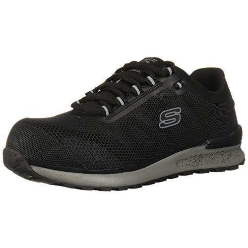 Skechers Men`s Bulkin Industrial Shoe - Choose Sz/col Black