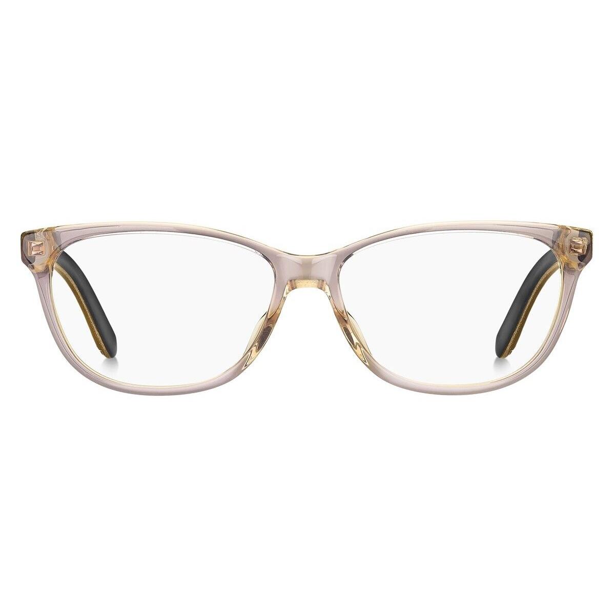 Marc Jacobs eyeglasses Marc - Translucent Brown , Translucent Brown Frame, Clear with demo print Lens 0