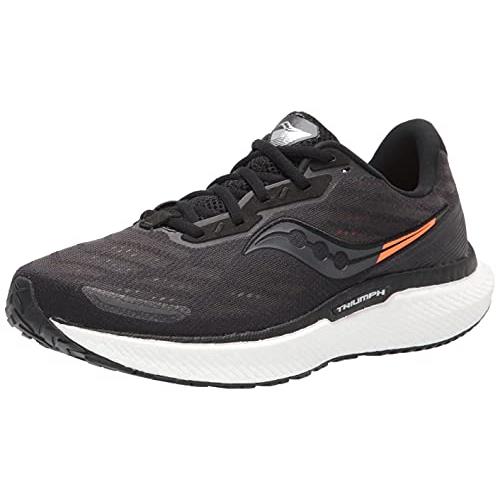 Saucony Men`s Triumph 19 Running Shoe - Choose Sz/col Black/White