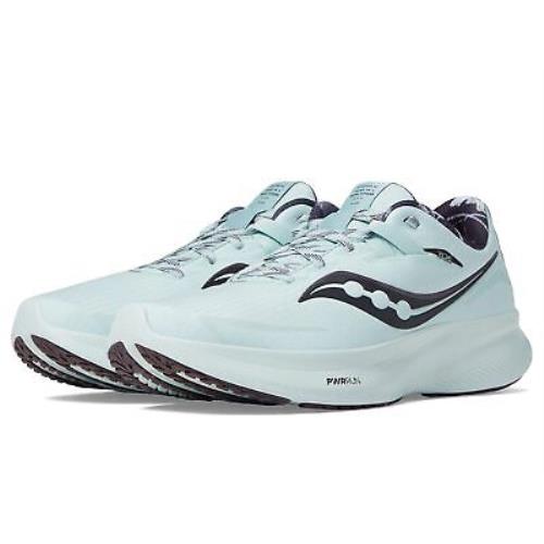 Woman`s Sneakers Athletic Shoes Saucony Ride 15 Runshield Frost
