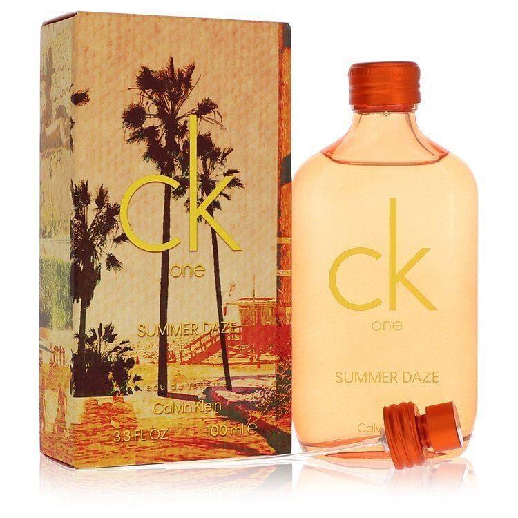 CK One Summer Daze by Calvin Klein Eau De Toilette Spray Unisex 3.3 oz Men