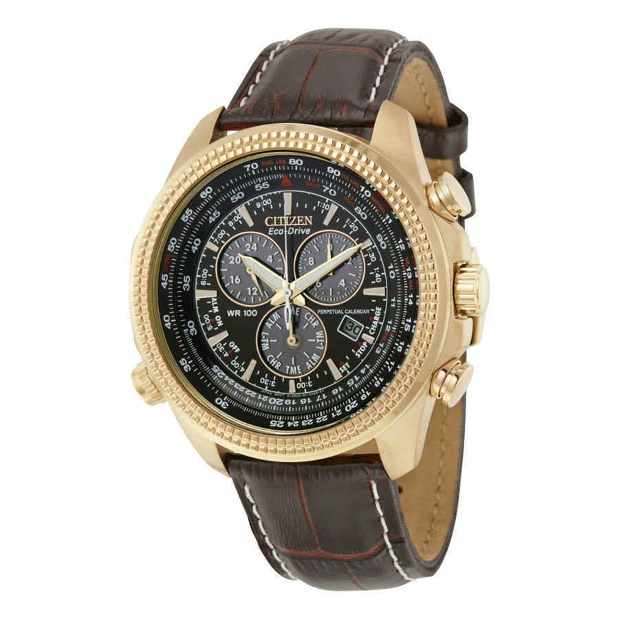 Citizen Perpetual Calendar Chronograph Eco-drive Men`s Watch BL5403-03X