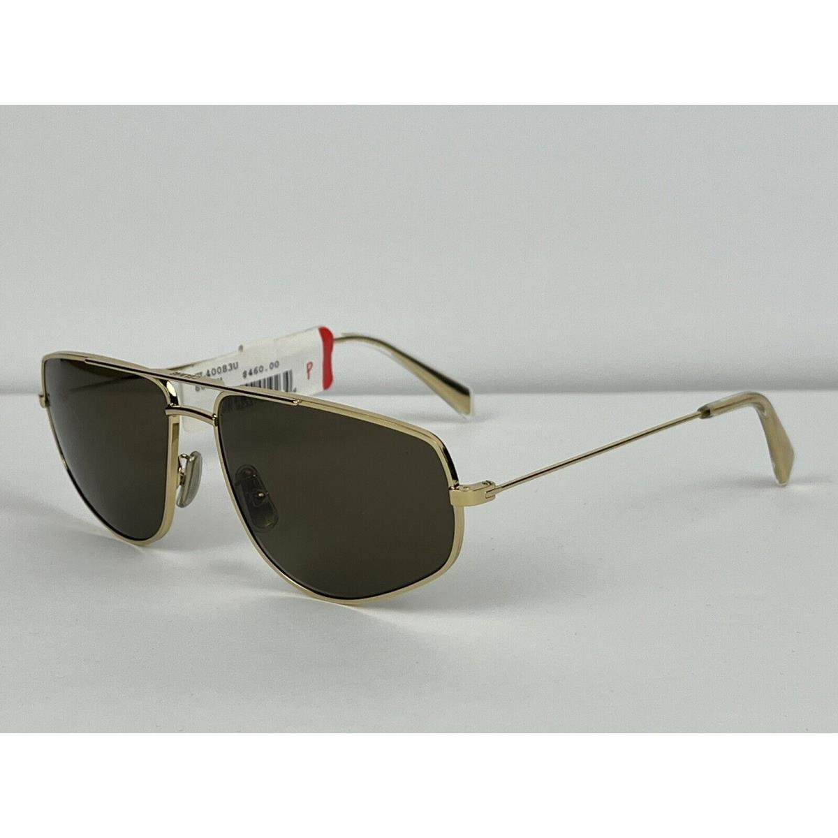 Celine CL40083U 30H Polarized Gold Sunglasses 60 15 145 3P Italy