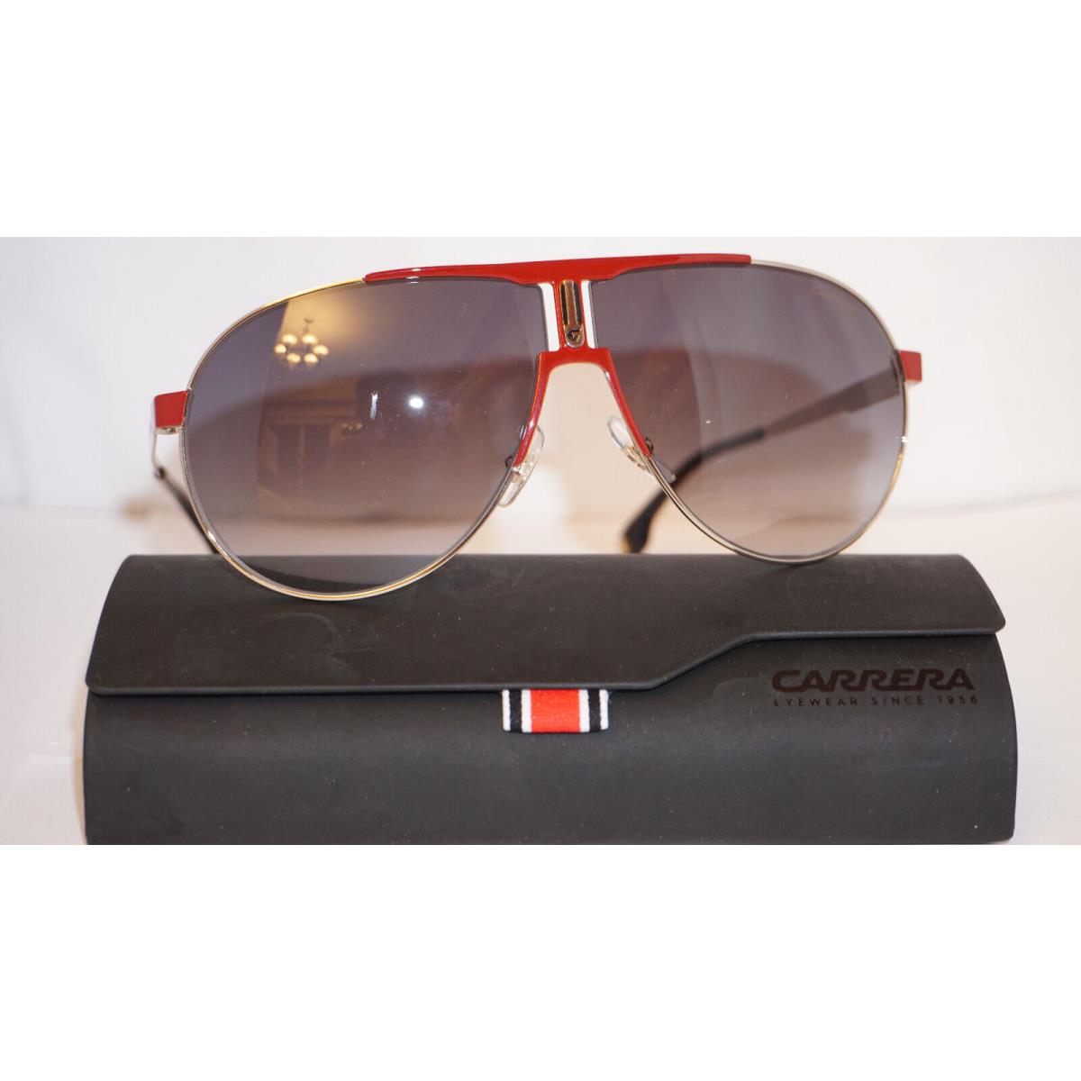 Carrera Sunglasses Aviator Red Gold Grey 1005/S AU29O 66 09 140