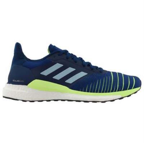 Adidas D97436 Solar Glide Mens Running Sneakers Shoes - Blue Green