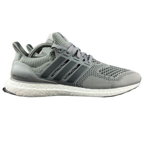 Adidas Men`s Ultraboost 1.0 Grey White Black Running Shoes HQ4200 Sizes 9 - 13