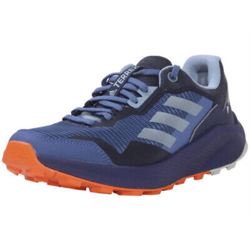 Adidas Men`s Terrex-trailrider Sneakers Low-top Shoes Wonste/magrm - Blue
