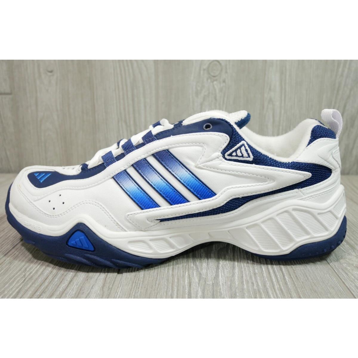 Vintage Adidas Blur Trainers 2000 White Blue Shoes Mens 9.5 10 11 Oss