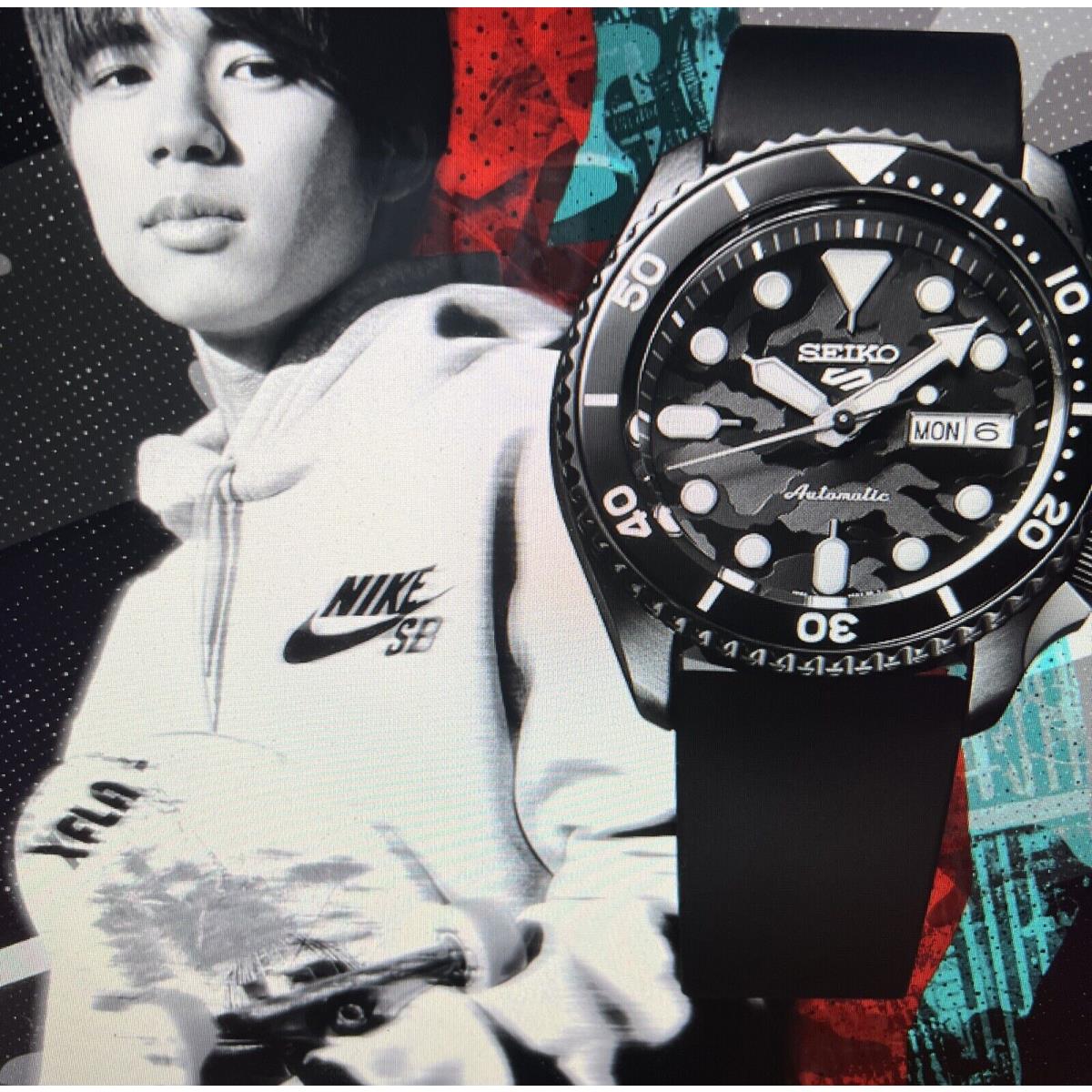 Seiko 5 Limited Edition Yuto Horigome Japan SRPJ39 Special Deal