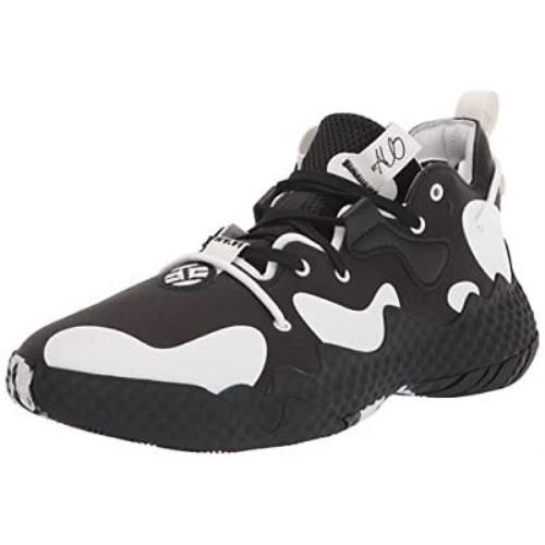 Adidas Unisex-adult Harden Vol. 6 Basketball Shoe Black Men 7/ Women 8