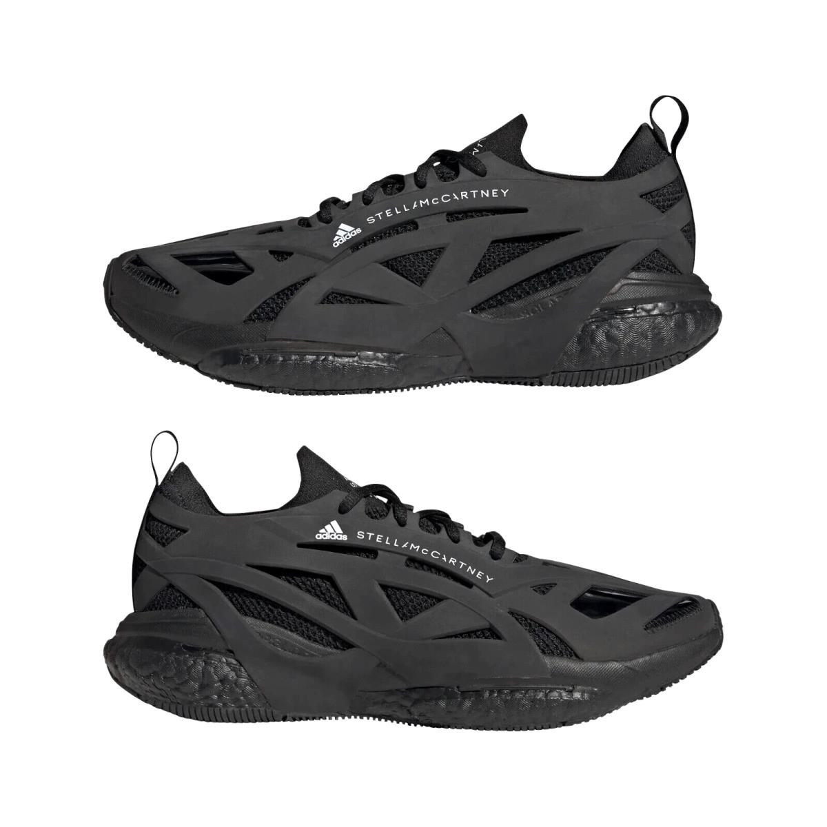 Adidas by Stella Mccartney Solarglide Men`s Running Shoes HQ5962 9.5M -black