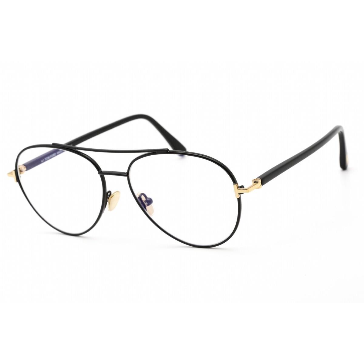 Tom Ford FT5684-B 001 Eyeglasses Shiny Black Frame 55mm