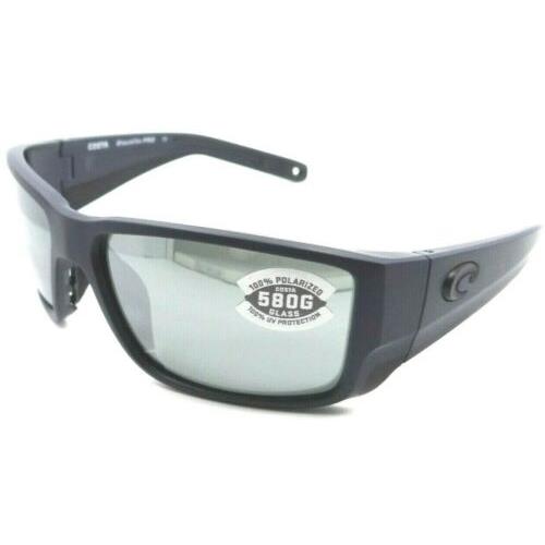 Costa Del Mar Sunglasses Blackfin Pro Matte Midnight Blue Silver Mirror 580G - Multicolor Frame, Blue Lens