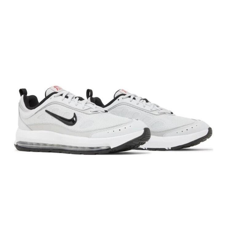 Men Nike Air Max AP Running Training Shoes Sneakers Pure Platinum CU4826-008 - Pure platinum/black – white