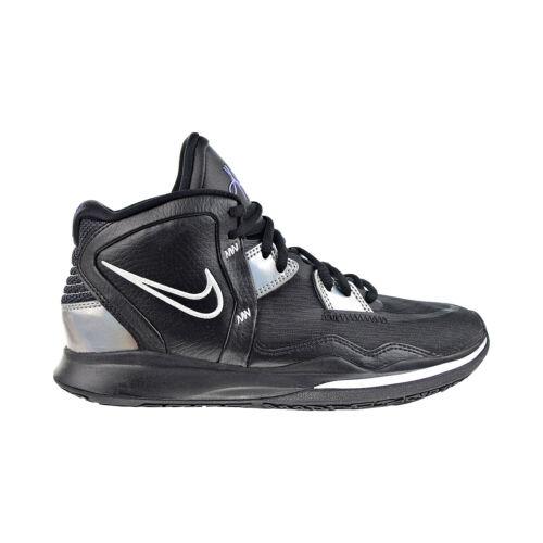 Nike Kyrie Infinity Big Kids` Shoes Black-metallic Silver-concord dd0334-005 - Black-Metallic Silver-Concord