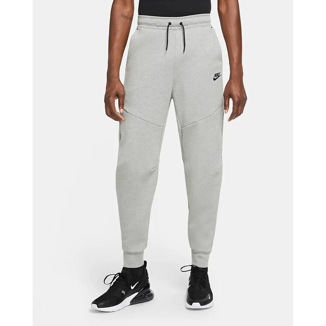 Nike Sportswear Tech Fleece Joggers Pants Heather Grey CU4495-063 All Sizes Mens