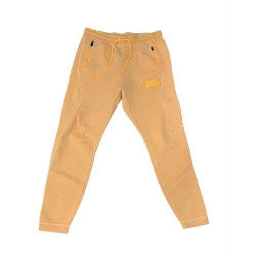 Nike Air Jordan Engineered Pants Mens Size Xlt Tall Orange Nylon Tech Fleece
