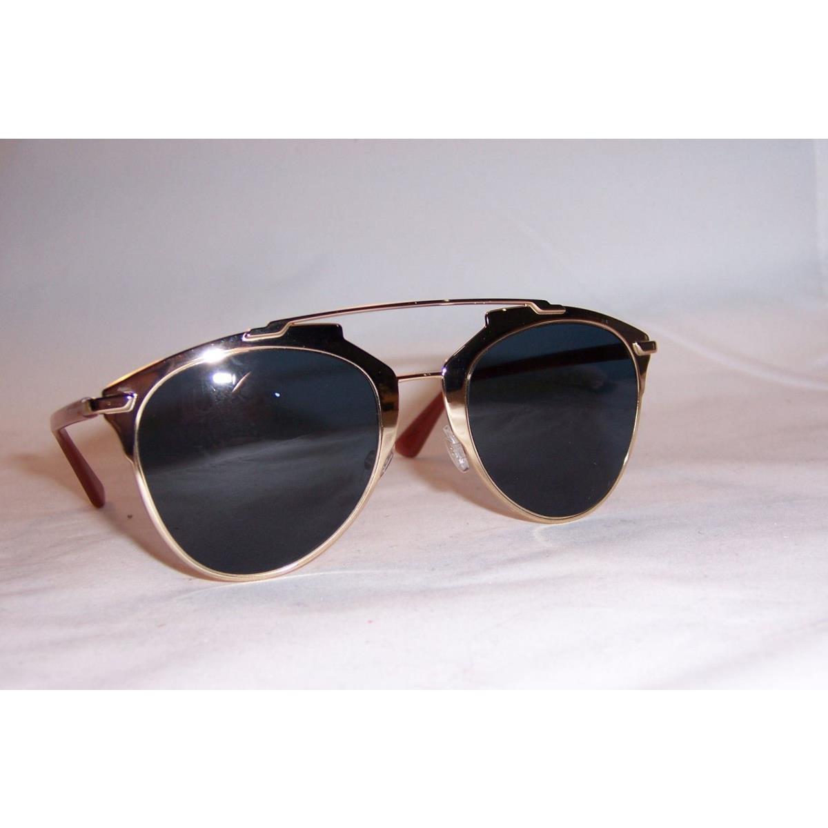 Christian Dior Reflected/s Tuz-ku Gold/blue Sunglasses