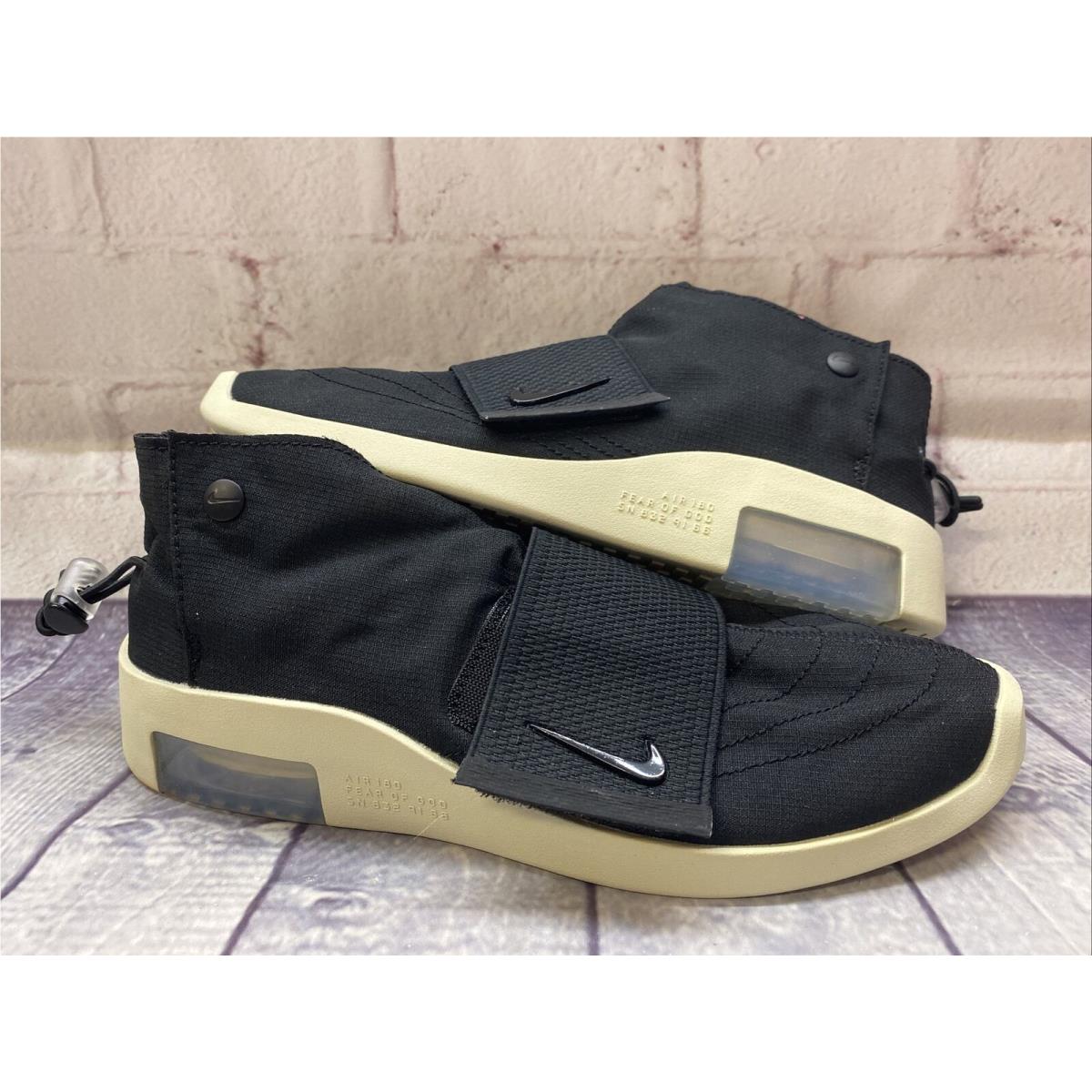 Nike Air Fear of God Moc Black Shoes AT8086 002 Men s Size 7 Women s 8.5 SporTipTop