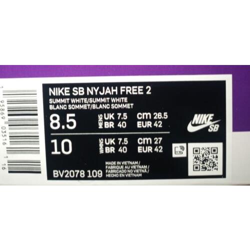 Nike shoes Nyjah - White 8