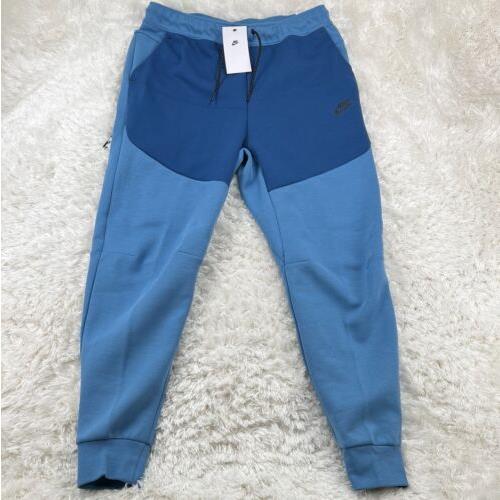 Nike Sportswear Tech Fleece Pants Dutch Blue CU4495-469 Men`s Size Large