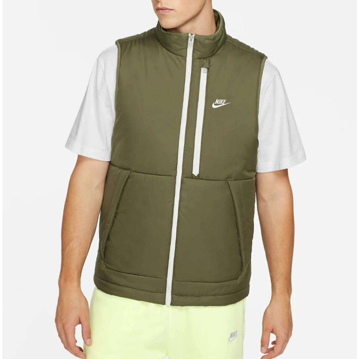 Nike Men`s Sportswear Therma Vest Green Xxl