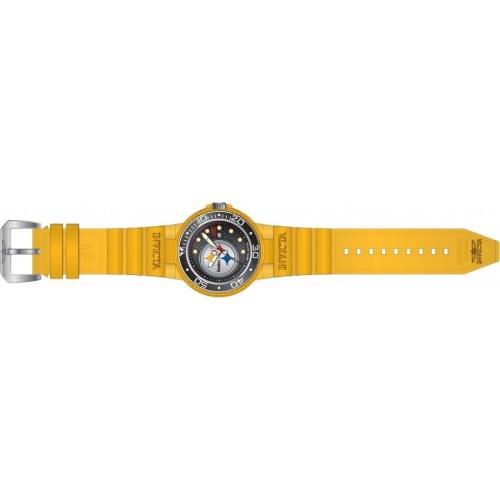 Invicta watch NFL - Blue Dial, Yellow Band, Blue Bezel
