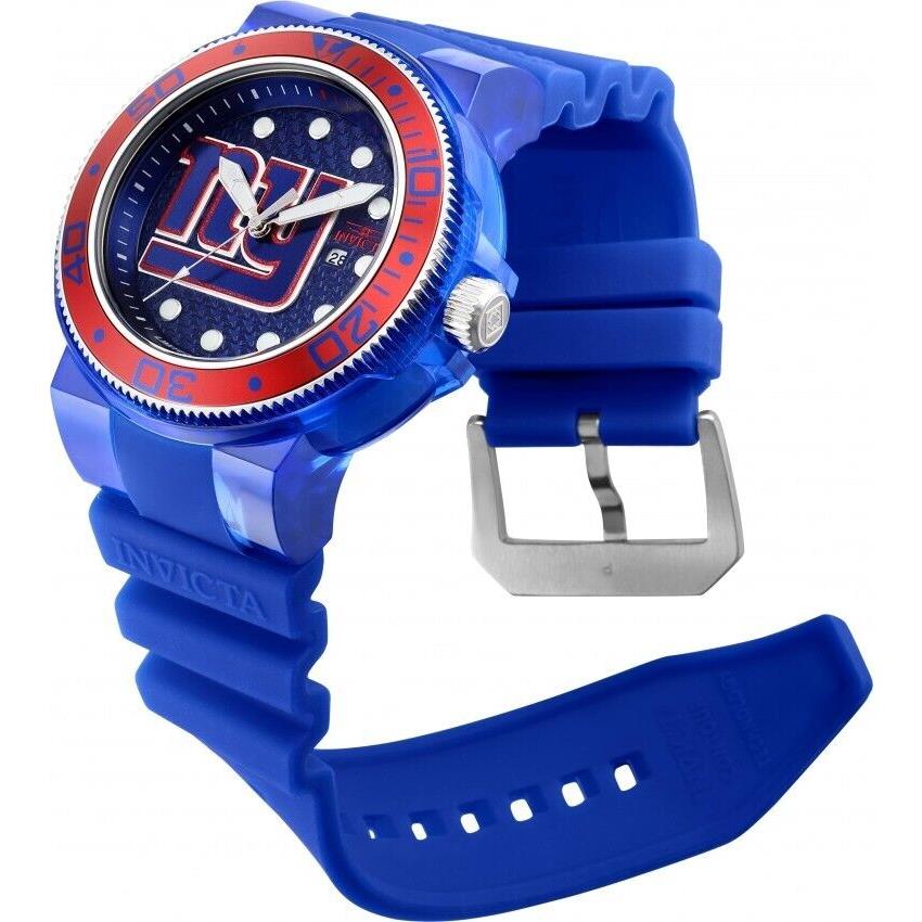 Invicta watch NFL - Red Dial, Blue Band, Red Bezel