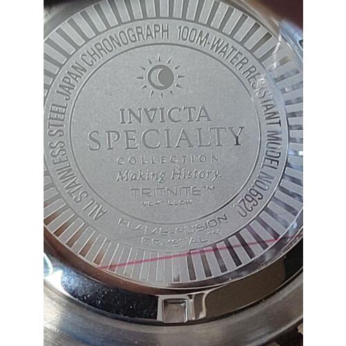 Invicta watch Specialty - Silver Dial, Silver Band, Silver Bezel