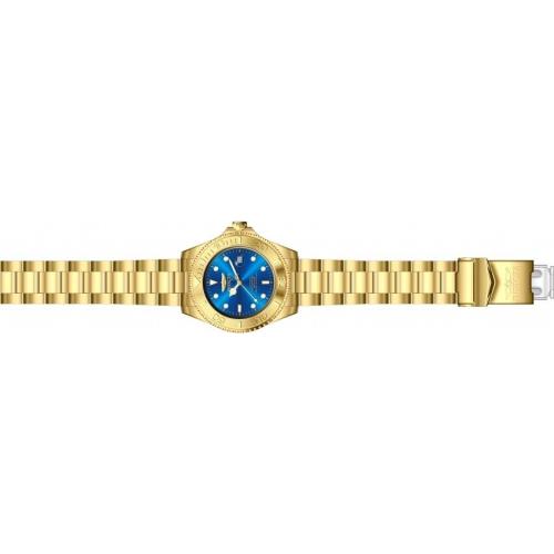 Invicta watch Pro Diver - Blue Dial, Gold Band, Yellow Gold-tone Bezel