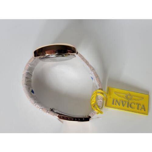 Invicta watch Vintage - Gray Dial, Rose Gold Band, Rose Gold Bezel