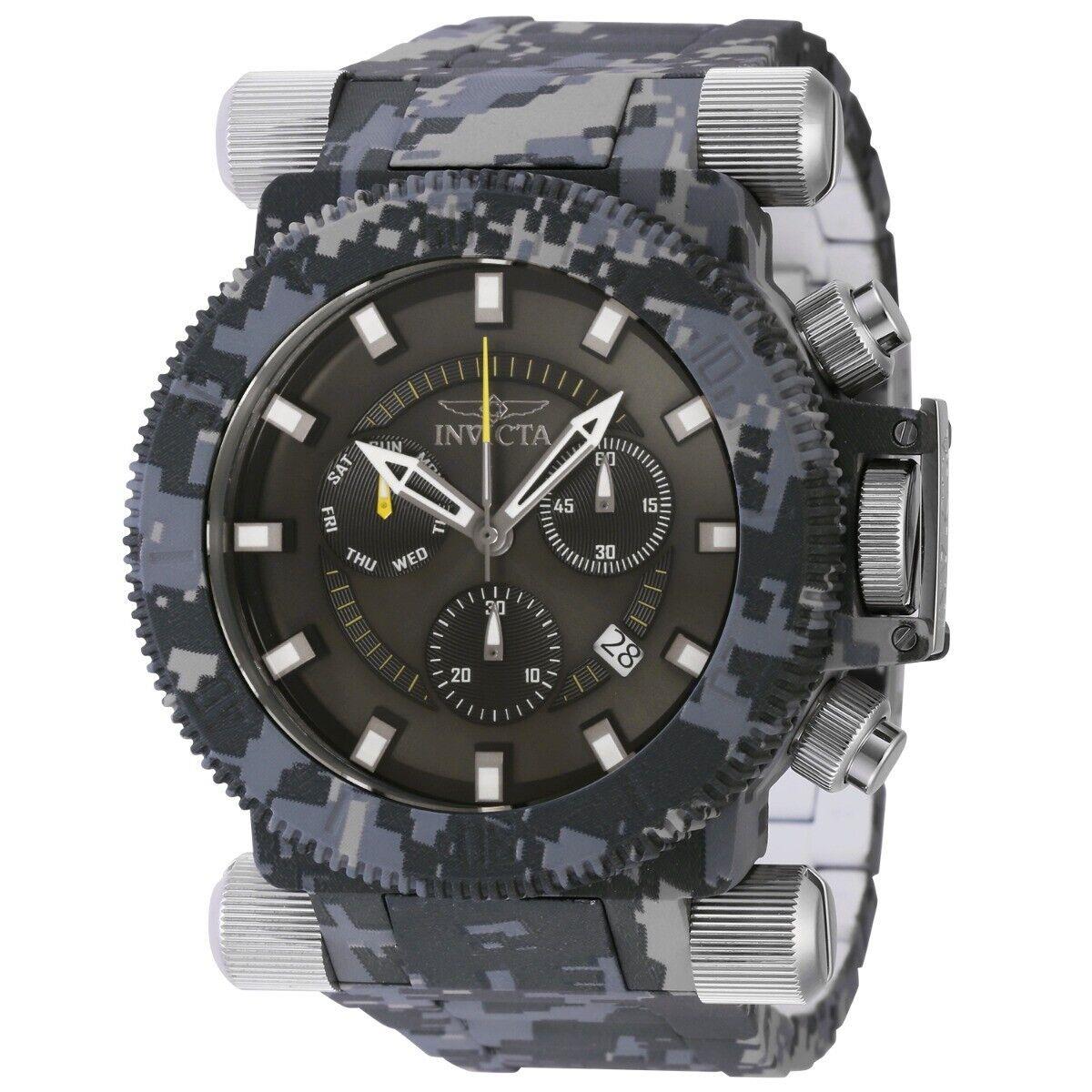 Invicta Coalition Forces - 51mm Steel Aqua Plating Men`s Watch Limited Adition