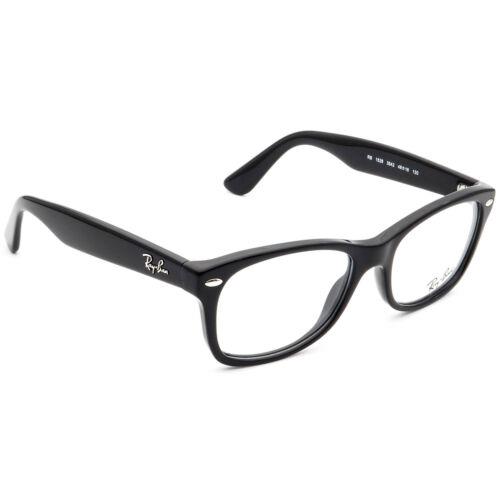 Ray-ban Junior Eyeglasses RB 1528 3542 Glossy Black Square Frame 48 16 130 - Black, Frame: Glossy Black