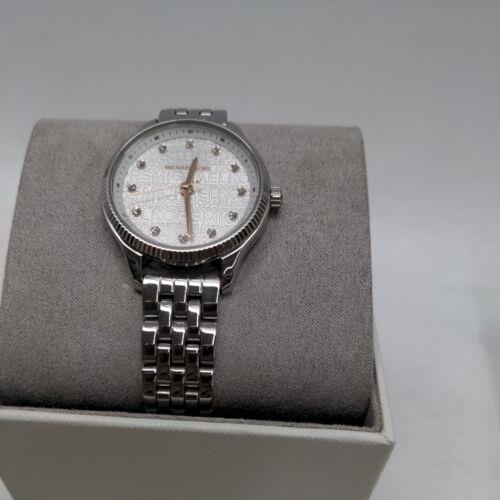 Michael Kors MK6797 Women`s Lexington Silver Tone Stainless Steel Watch