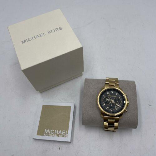 Michael Kors MK8642 Men`s Cortlandt Quartz Watch Stainless Steel Analog